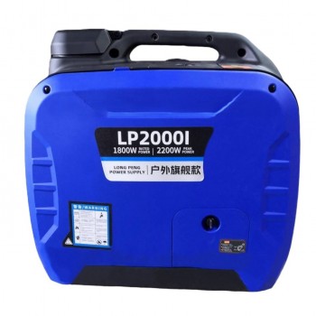 Генератор бензиновый инверторный Long Peng LP2000I 2.0 кВт | Автономное электропитание для дома, путешествий и кемпинга