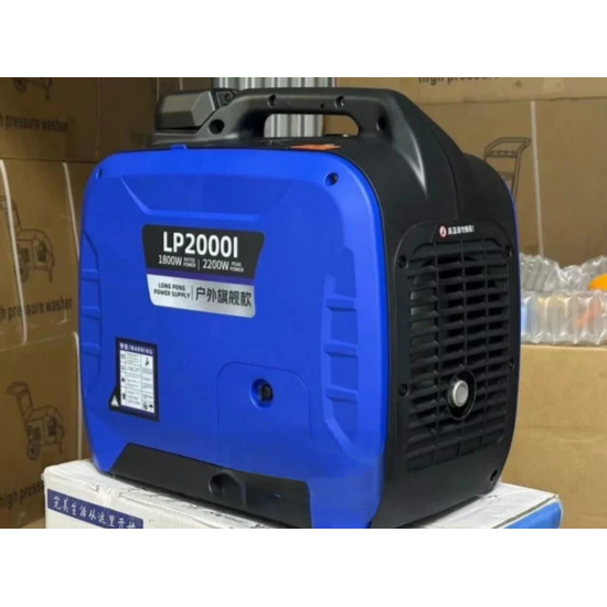 Генератор бензиновый инверторный Long Peng LP2000I 2.0 кВт | Автономное электропитание для дома, путешествий и кемпинга фото