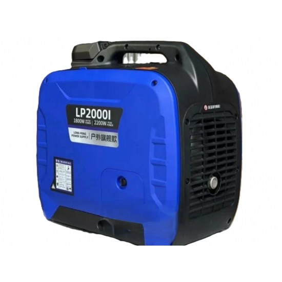 Генератор бензиновый инверторный Long Peng LP2000I 2.0 кВт | Автономное электропитание для дома, путешествий и кемпинга фото