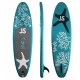 SUP-доска надувная 335x81x15 см | Грузоподъемность 200 кг | 1 плавник | С EVA-ковриком | Полный комплект фото