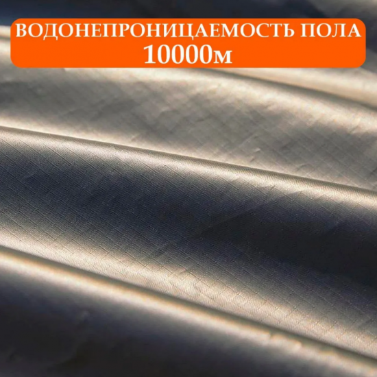 Туристическая палатка 8-местная двухслойная с тамбуром фото