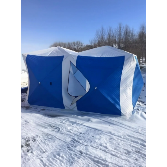 Зимняя палатка для рыбалки двухслойная фотография