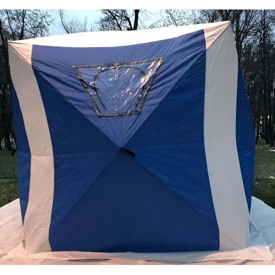 Зимняя палатка для рыбалки двухслойная фотография