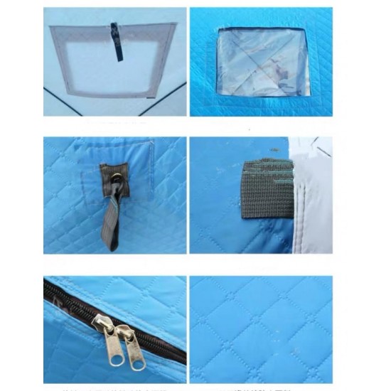 Зимняя палатка для рыбалки двухслойная фотография