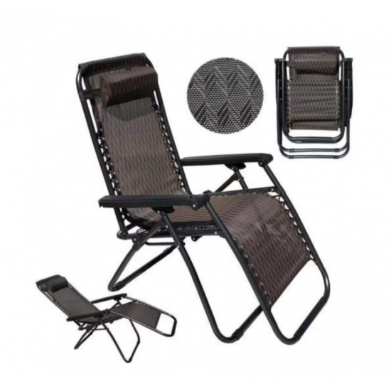 Кресло-шезлонг туристический Coolwalk CW1805 для кемпинга и дачи фото