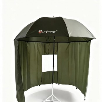 Многофункциональный карповый зонт YS-01 — ваше надёжное укрытие на природе!