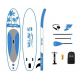 Сапборд SUP двухслойный Walaw 320х82х15 blue, цвет синий фото