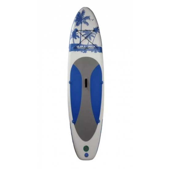Сапборд SUP двухслойный Walaw 320х82х15 blue, цвет синий фото