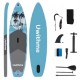 Сапборд SUP двухслойный бoрд Uwithmе 320х82х15 blue, цвет синий фото