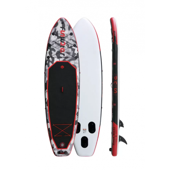 SUP-борд Tech Team САП доска надувная FunWater 335x83x15 см Нonor red фото
