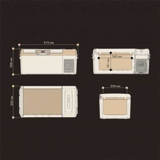 Автохолодильник переносной  AF-M15